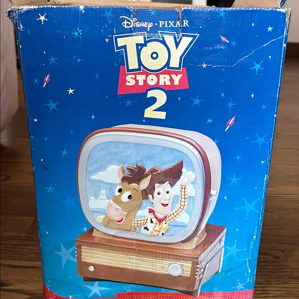 Toy Story 2 Woody and Bullseye cookie Jar